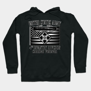 4th Infantry Division- Combat Veteran Hoodie